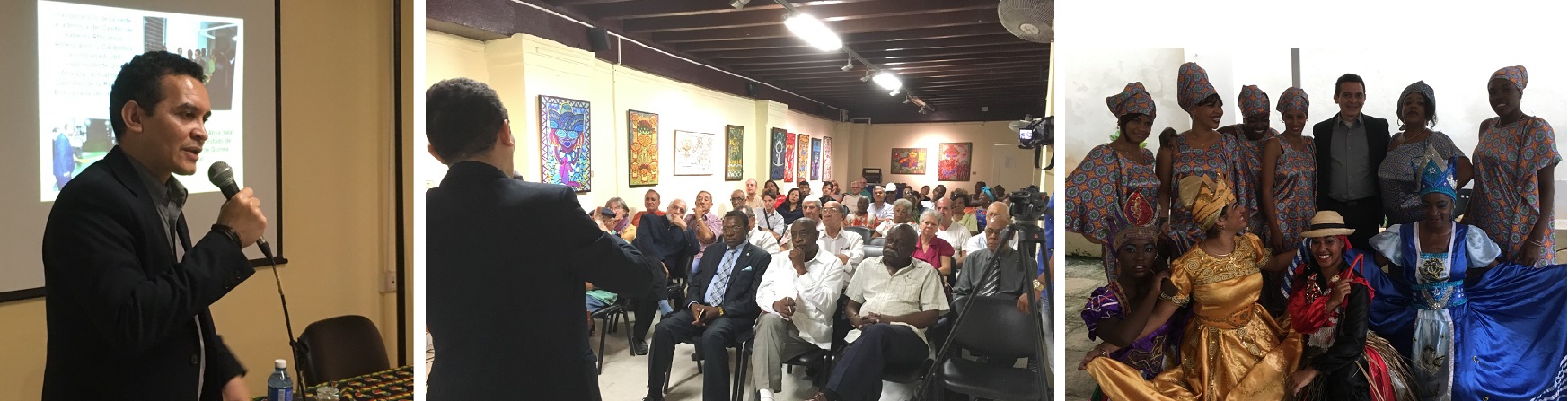 Conferencia en el Museo Casa África de la Habana
