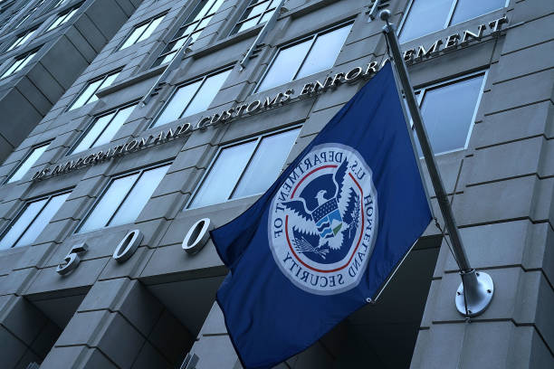 Imagen del exterior del Departamento de Seguridad Nacional en Washington EEUU