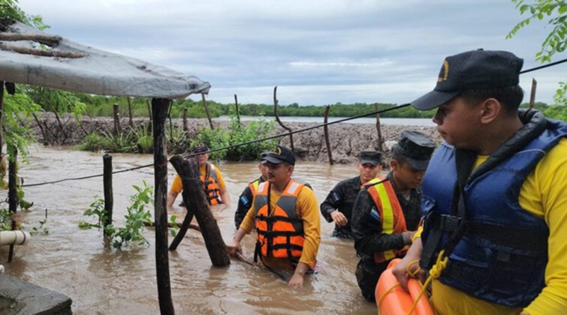 Intensas lluvias en Honduras