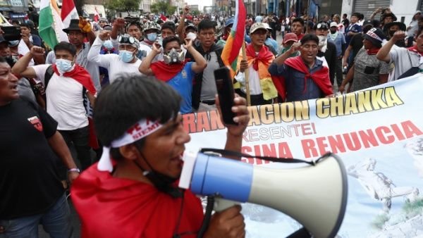 Las manifestaciones no se han detenido en Perú desde el 7 de diciembre