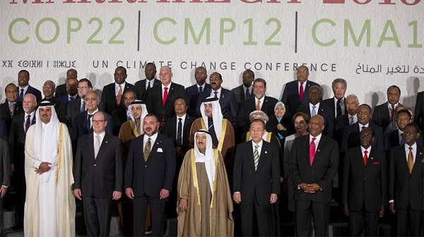 Los cerca de 200 países reunidos en Marruecos aprueban una declaración de apoyo al Acuerdo de París que Trump cuestiona