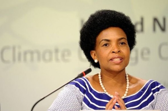 Maite Nkoana Mashabane funcionaria de la Cancilleria Sudáfricana