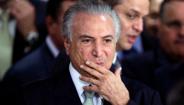 Michel Temer, presidente de Brasil