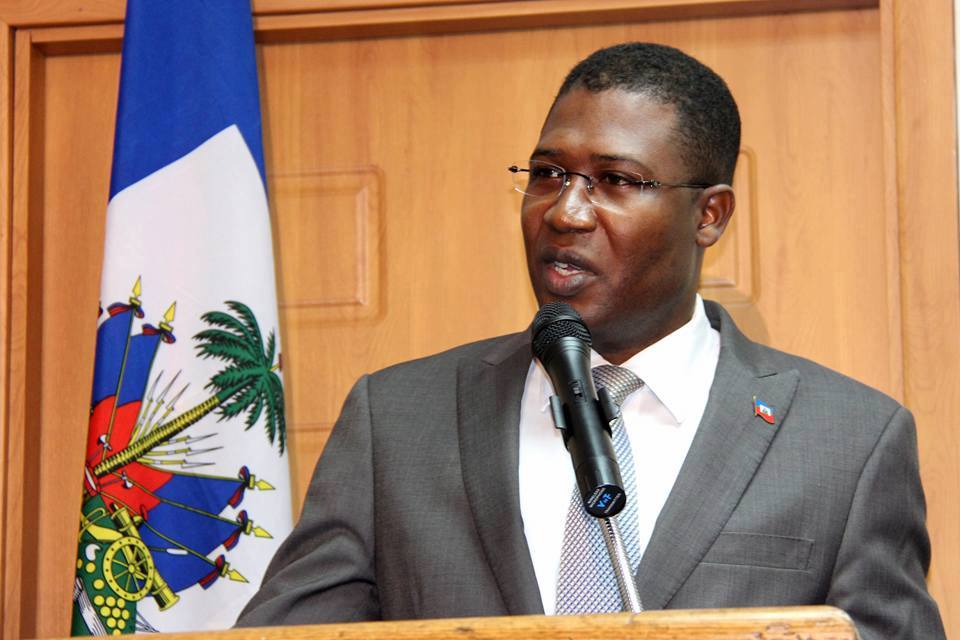Ministro de Justicia de Haití Camille Edouard