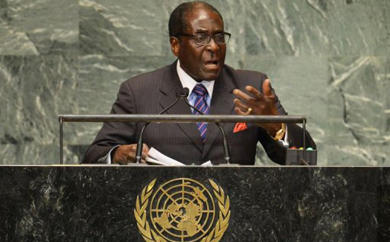 Mugabe en las Naciones Unidas