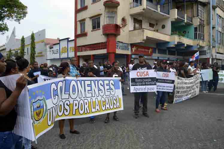 Panama colon marcha