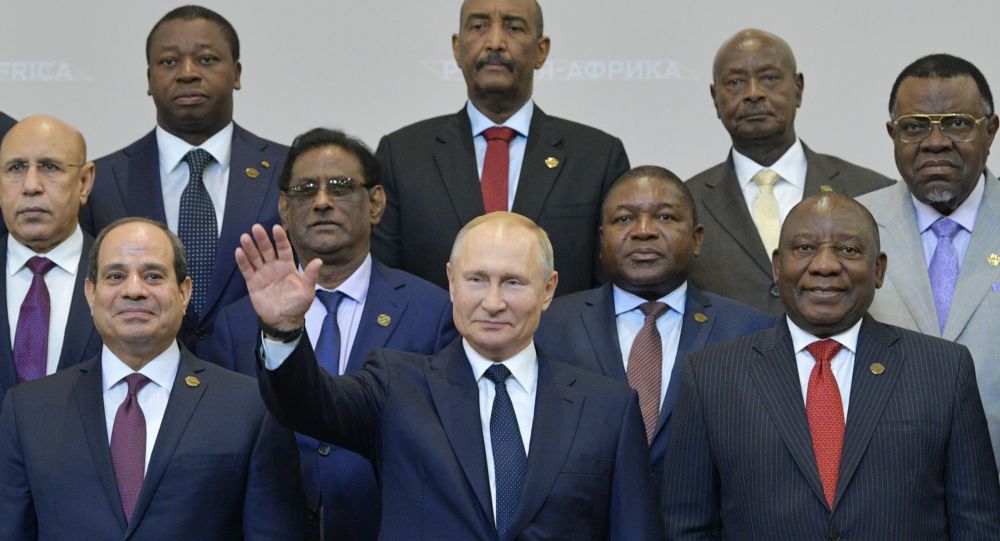 Participantes en el Foro Rusia África. Sputnik Alexander Druzhnin