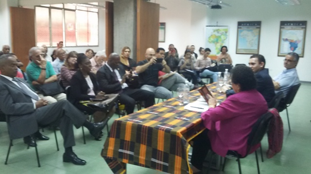 Participantes del Seminario Permanente Vigencia y construcción del Socialismo en el siglo XXI