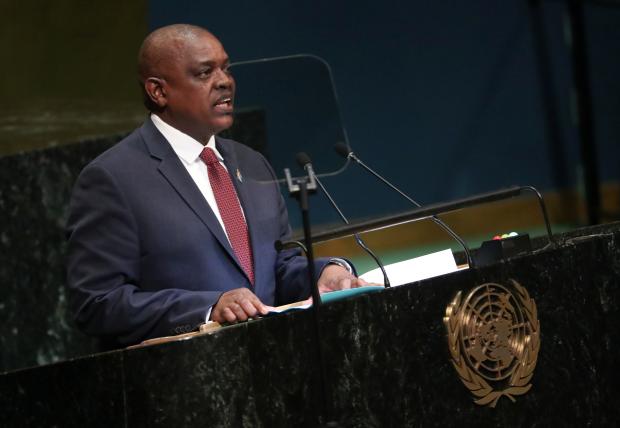 Presidente de Botswana Mokgweetsi Masisi