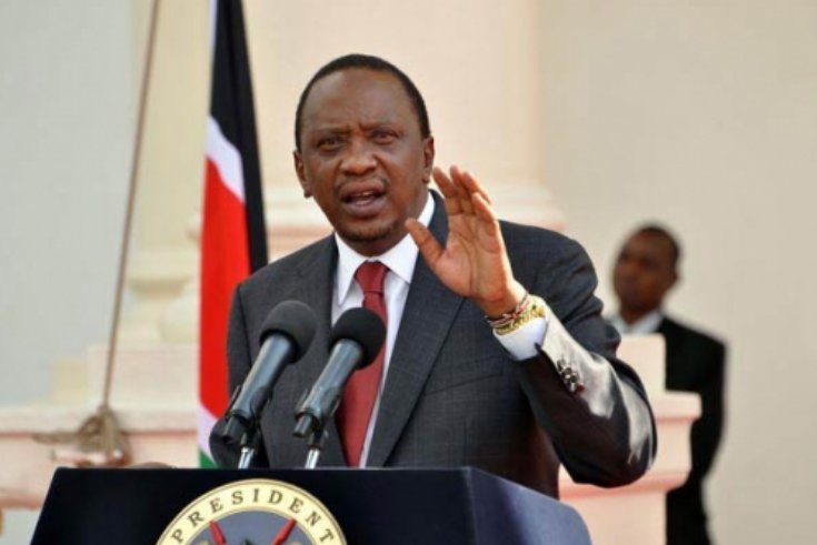 Presidente de Kenia Uhuru Kenyatta