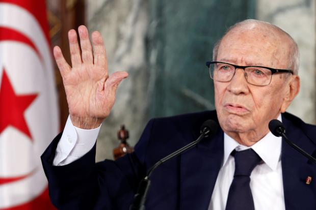 Presidente tunecino Beji Caid Essebsi