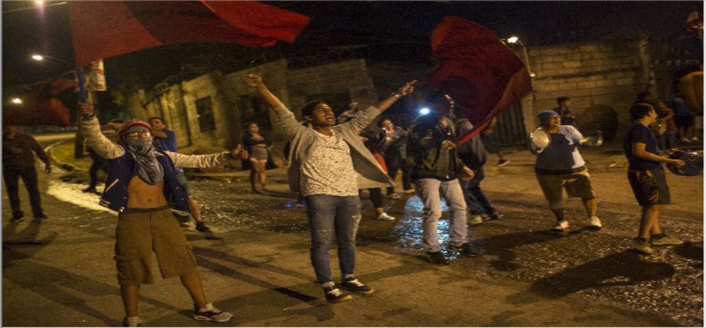 Protestas en Honduras