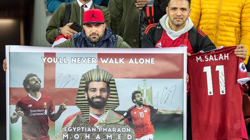 Salah es aclamado en todo sentido en su país y calificados por otros como el Messi Árabe