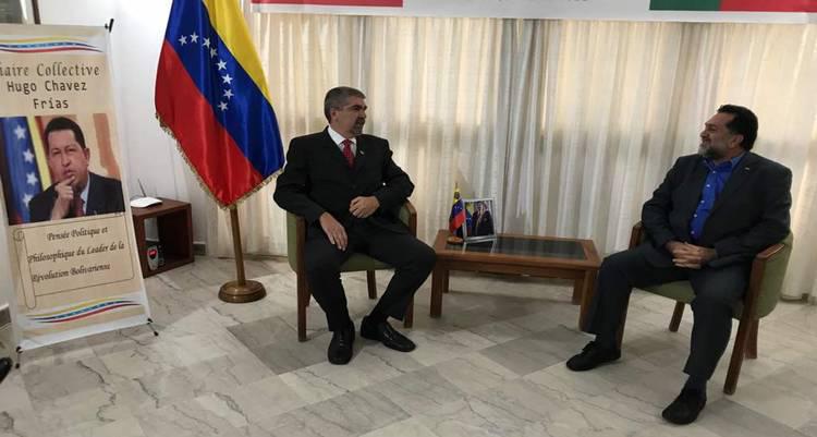 El Viceministro para África Yuri Pimentel en visita oficial a Benín