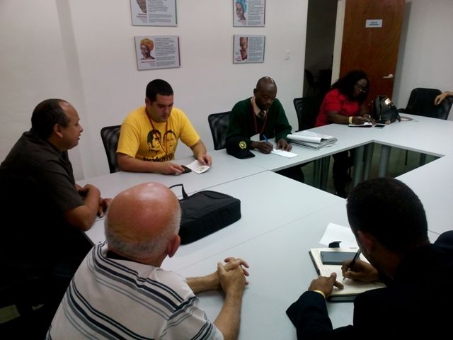 Visita de jóvenes africanos al Centro de Saberes 3