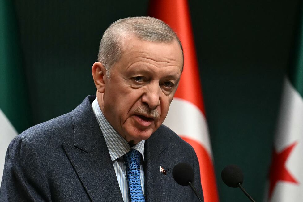 El presidente de Turquía, Tayyip Erdogan