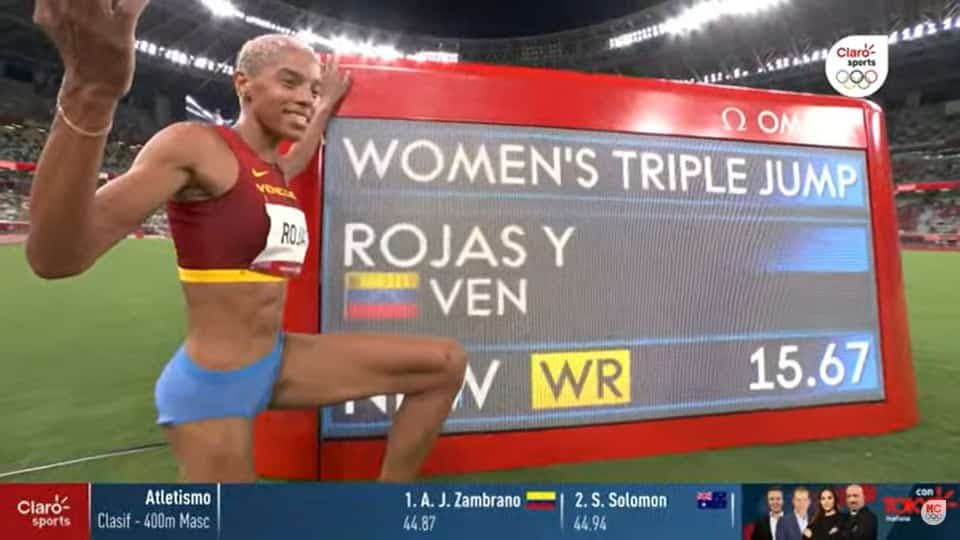 Yulimar La Reina del Salto Triple. Record Mundial