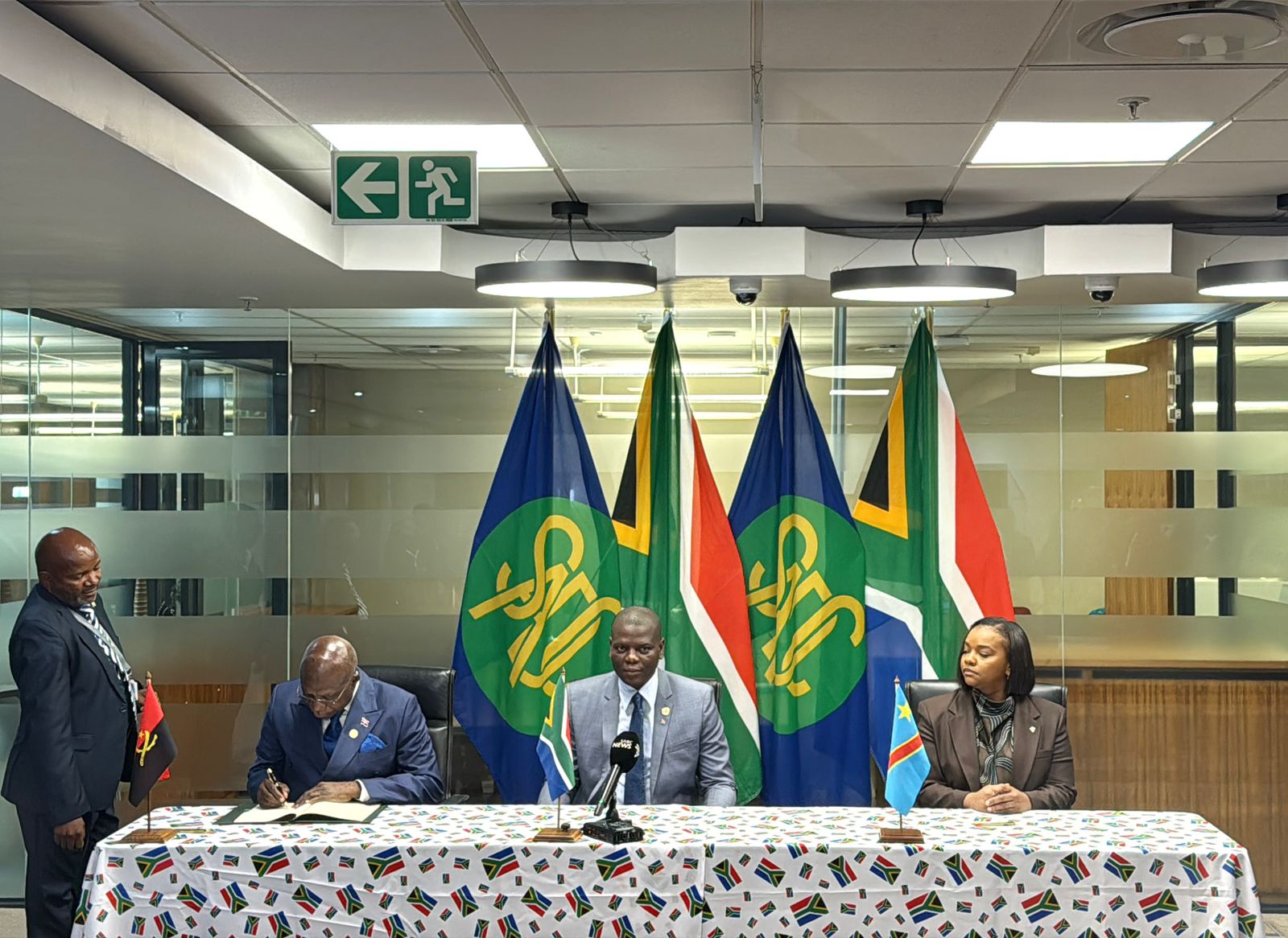 Angola- RDC- Sudafrica 