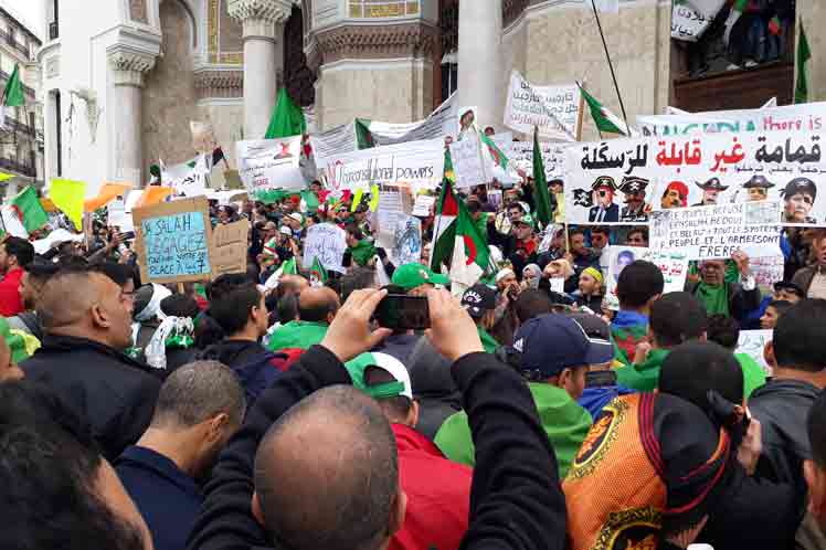 Argelia en protestas