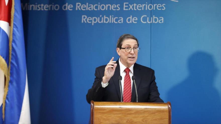 Canciller de Cuba Bruno Rodríguez Parrilla