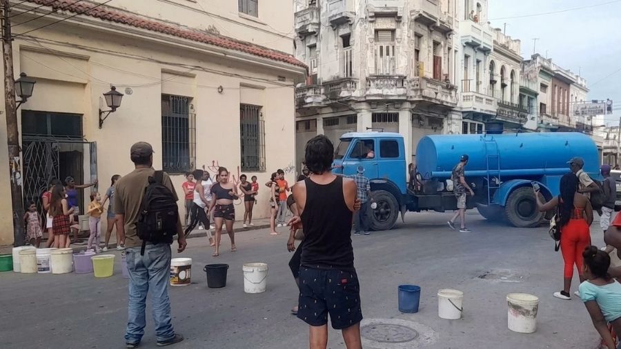 diaz canel reconoce situacion critica con el suministro de agua potable en la habana