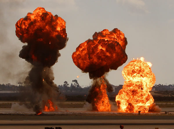 explosions