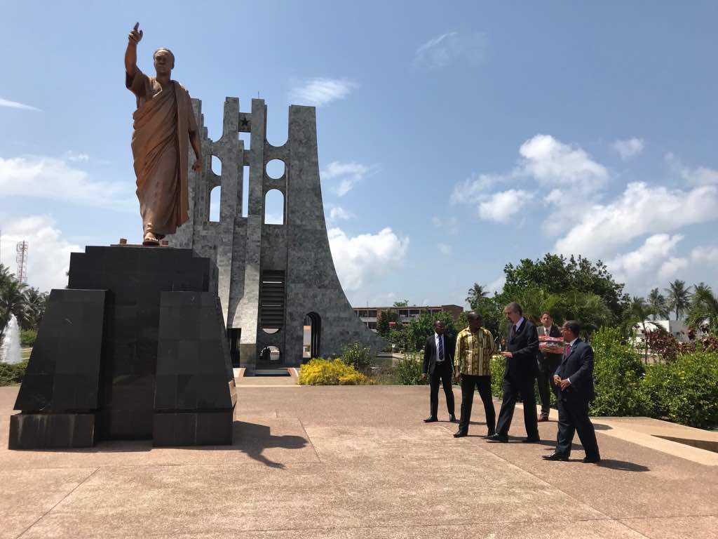 Actividad conmemorativa al líder político Kwane Nkrumah, foto-galería