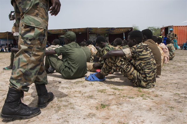 Centenar de niños soldado en Sudán del Sur