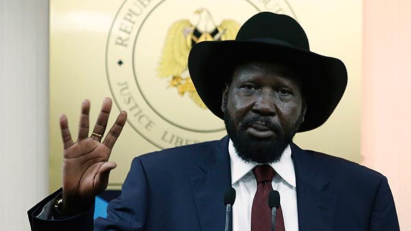 EL presidente Sur Sudanes