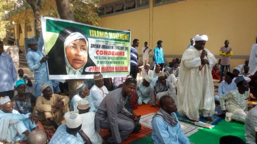 El movimiento Islàmico de Nigeria condena arresto en EE.UU de la periodosta de Press TV