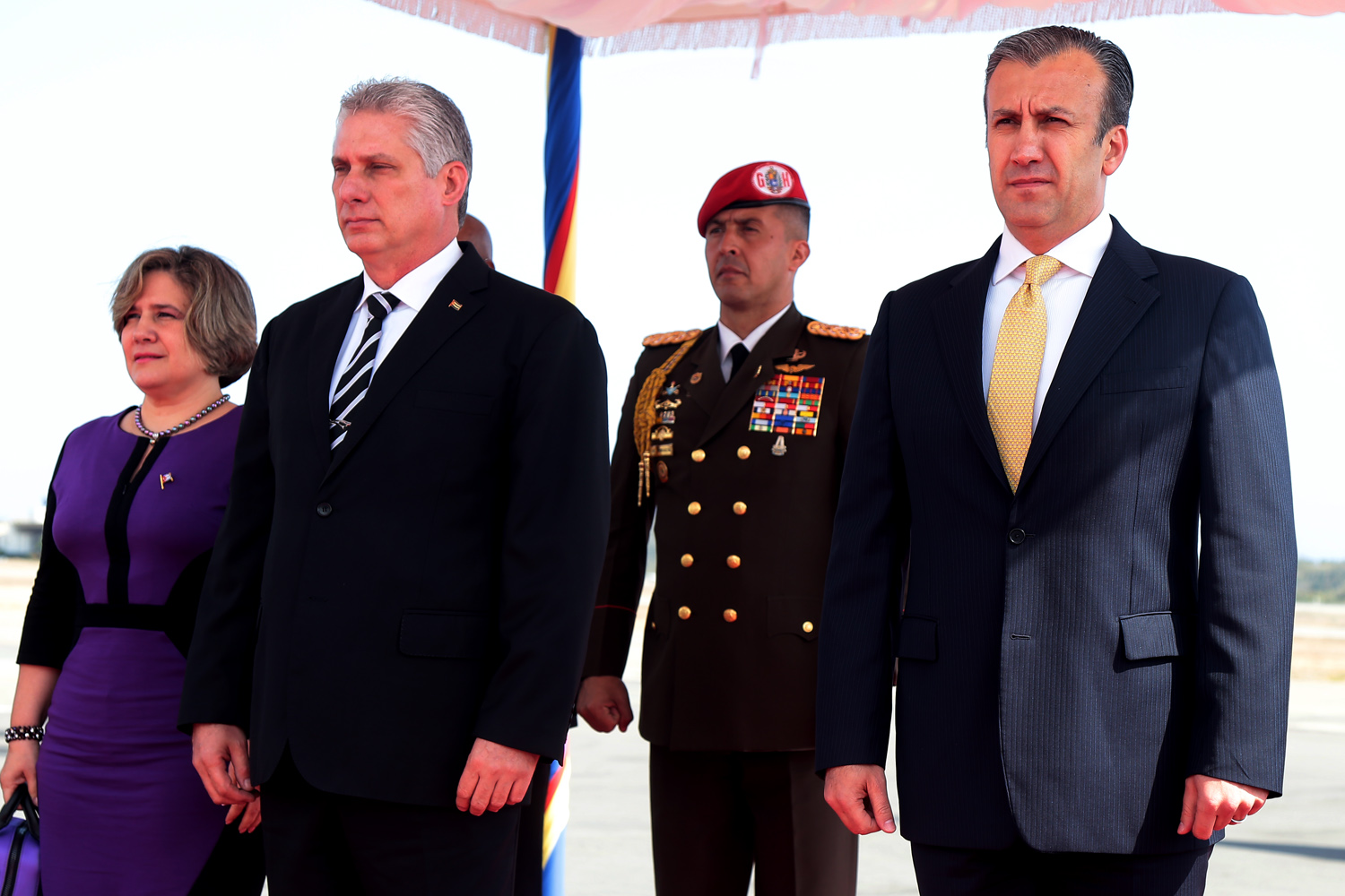 Fotogalería: Presidente de la República de Cuba, Miguel Díaz-Canel y el vicepresidente Ejecutivo  venezolano, Tareck El Aissami