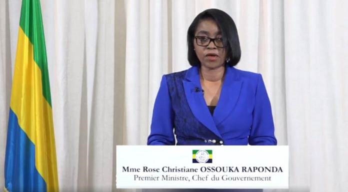 Christiane Ossouka Raponda. Primera ministra de Gabón