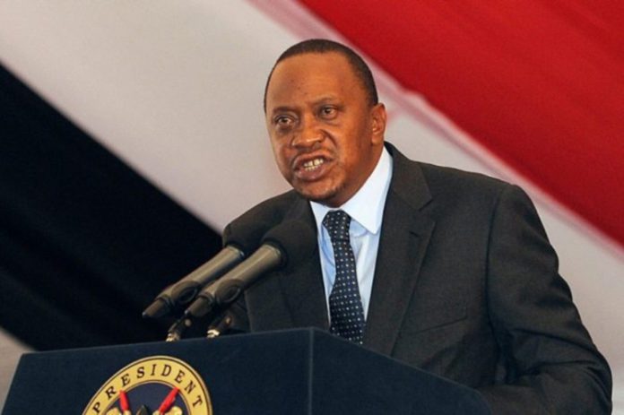 Presidente de Kenya Uhuru Kenyatta