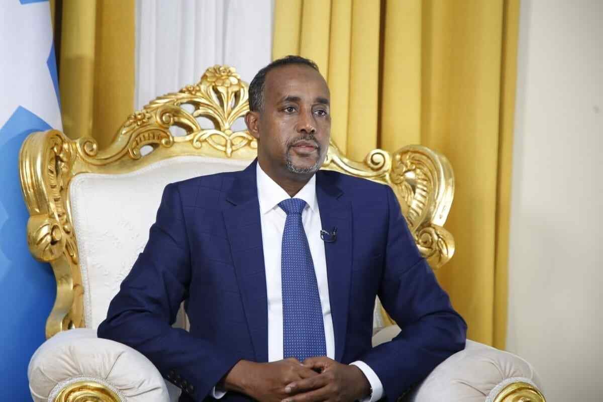 Primer Ministro de Somalia, Mohamed Hussein Roble 