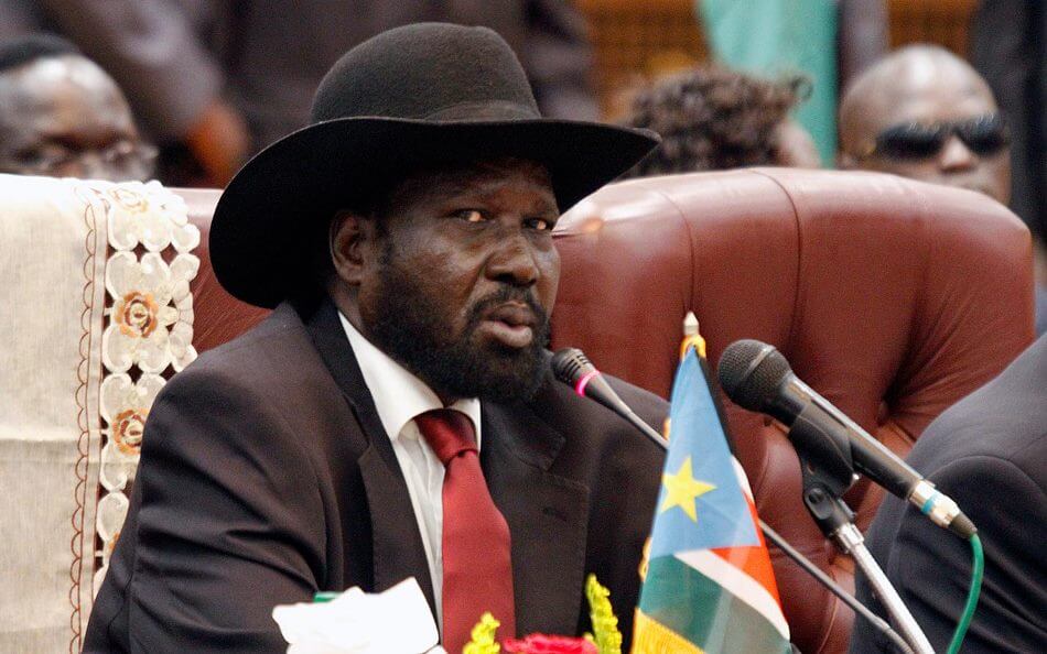 presidente de Sudán del Sur, Salva Kiir