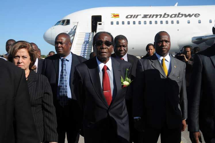Presidente de Zimbabwe, Robert Mugabe 