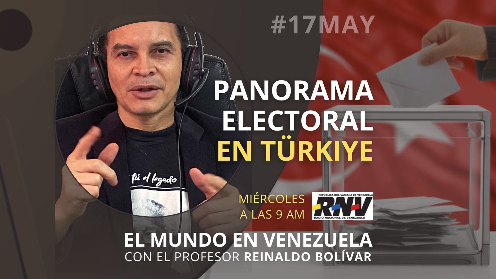  - Escucha el programa de El Mundo en Venezuela - #17May 2023 - 