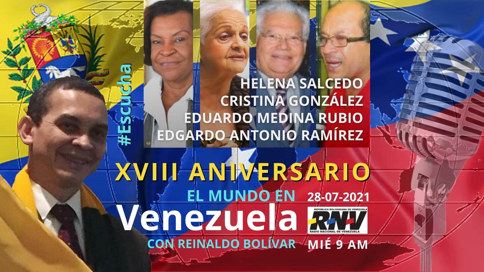  - 4 invitados especiales junto a Reinaldo Bolívar - 